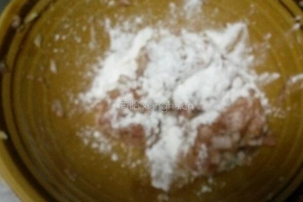 玲珑剔透(青菜酿肉丸)的做法图解5