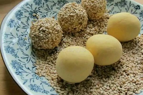 轩儿牌南瓜红豆沙小饼的做法图解4