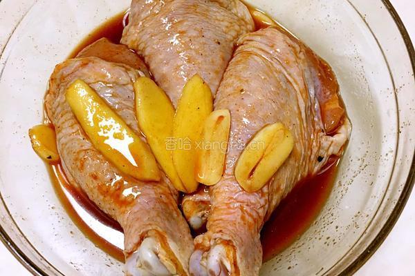 奥尔良烤鸡腿的做法图解2