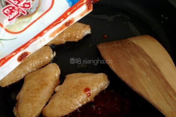 辣酱中翅的做法图解6
