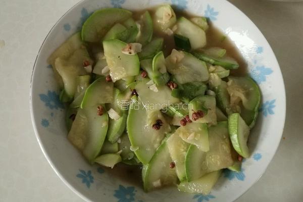 蒜炒西葫芦的做法图解4