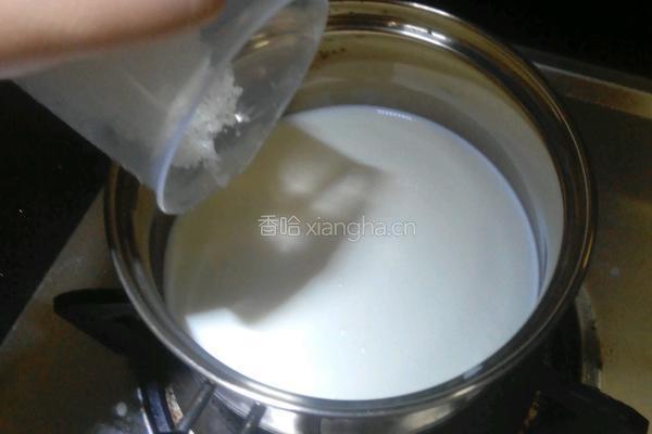 椰蓉奶堆的做法图解3
