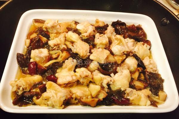 云耳香菇蒸鸡翅的做法图解11