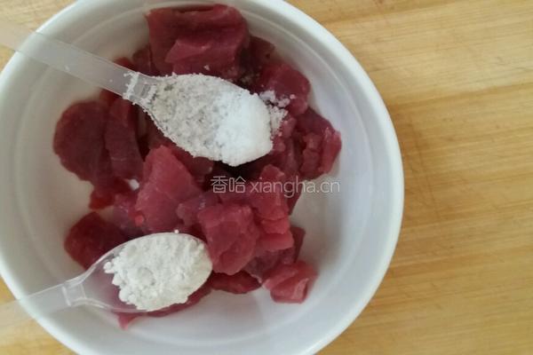 蕃茄酱炒牛肉的做法图解3