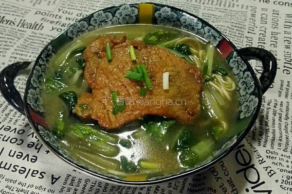 青菜大排面的做法图解14