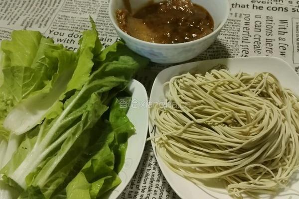 青菜大排面的做法图解1