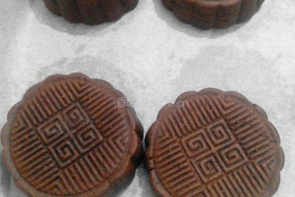 巧克力酱月饼