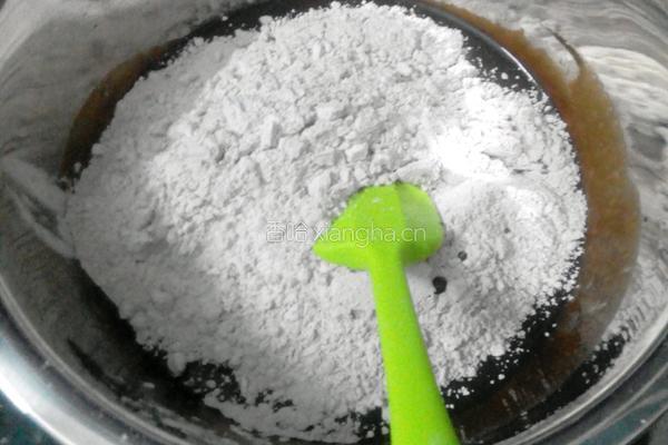 巧克力酱月饼的做法图解3