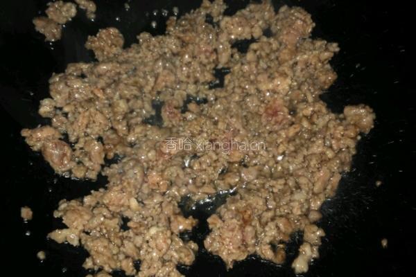 青豆肉末的做法图解5