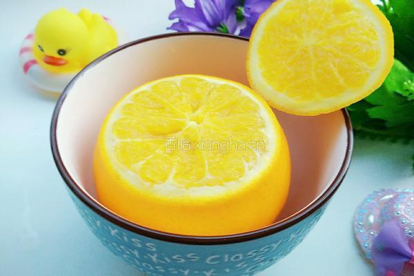 蒸盐橙(祛痰止咳）的做法图解7