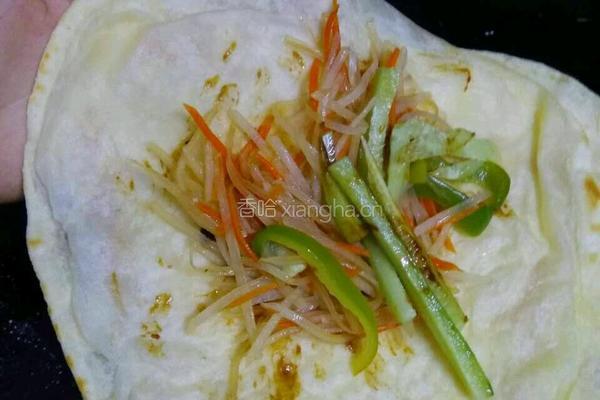 土豆丝卷饼的做法图解12