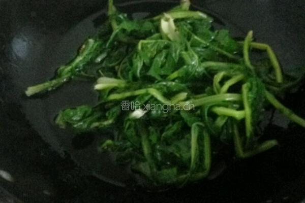 雪里蕻菜饼的做法图解2