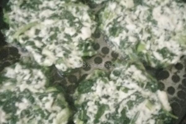 雪里蕻菜饼的做法图解6