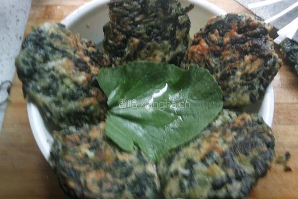 雪里蕻菜饼的做法图解8