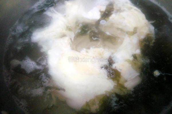 紫菜蛋花汤的做法图解6