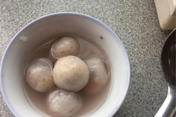 水晶豆沙汤圆的做法图解5
