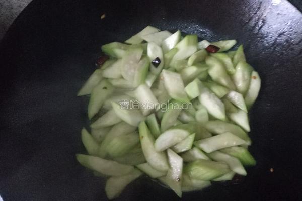蒜蓉丝瓜的做法图解7