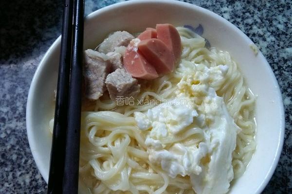 荤素面的做法图解14