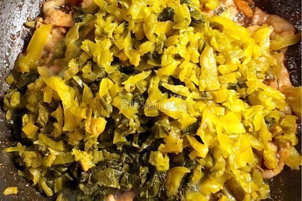酸菜肉丝土豆粉的做法图解4