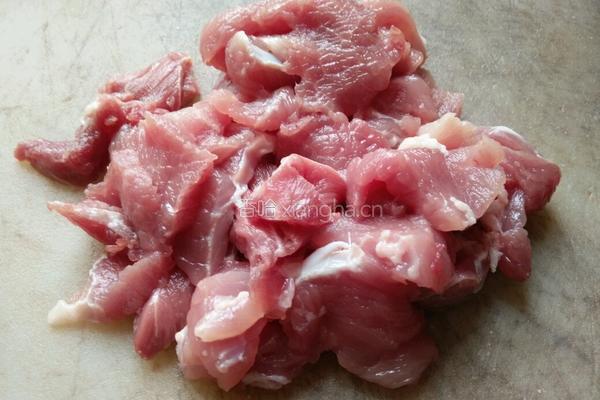 香菇炒肉片的做法图解2