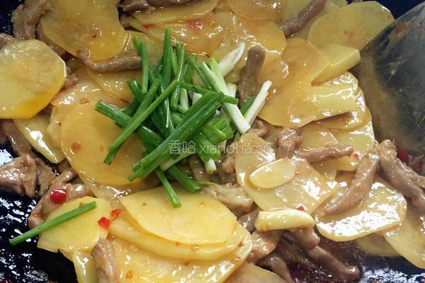 洋芋片炒肉丝的做法图解10