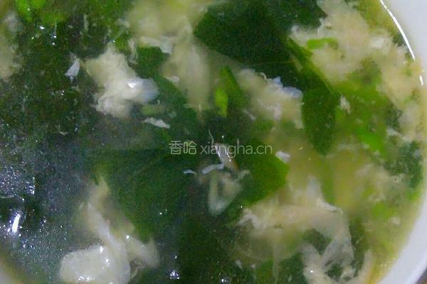 菠菜蛋花汤的做法图解4