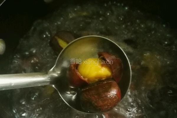 板栗烧五花肉的做法图解6