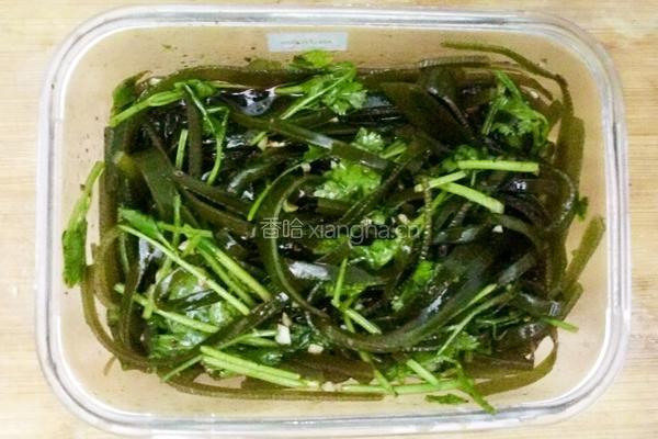 拌海带丝的做法图解3
