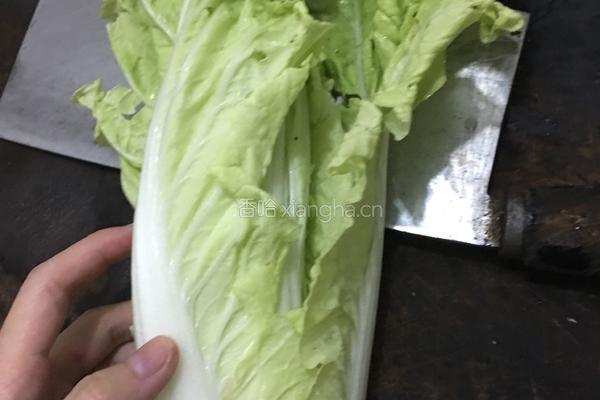 清淡白菜的做法图解1