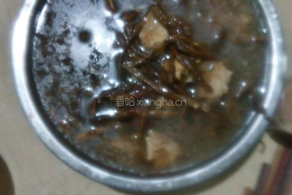 肉炖干豆角