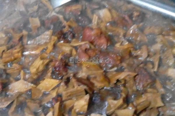 毛笋干烧肉的做法图解6