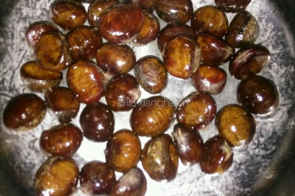 光波锅烤栗子的做法图解3