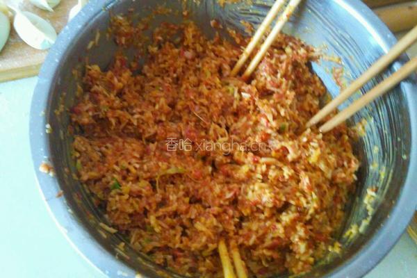 羊肉红萝卜馅饺子的做法图解1