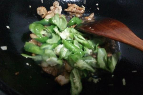 肉片尖椒豆皮的做法图解10