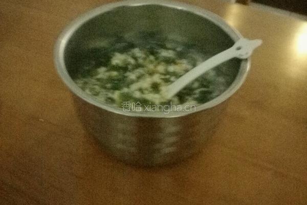 紫菜蛋花汤的做法图解5