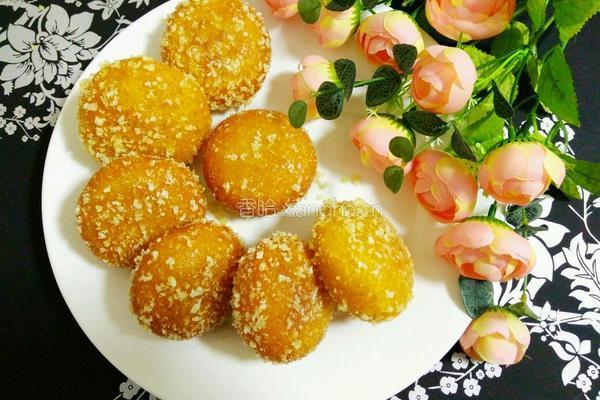 油炸南瓜饼的做法图解12