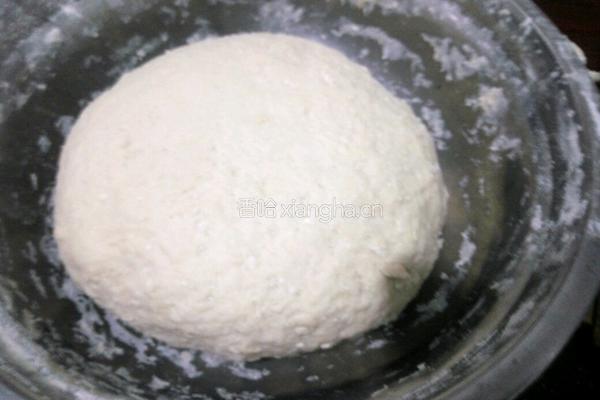 米酒发面饼的做法图解3