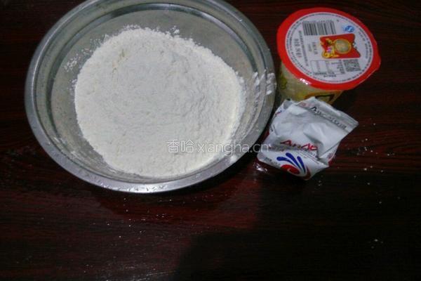 米酒发糕的做法图解1