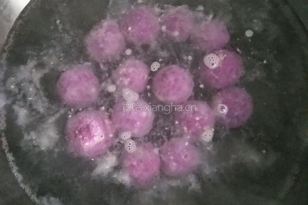 紫薯汤圆的做法图解9