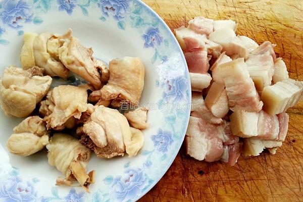 肉勾鸡的做法图解6