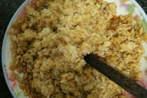 黄金什锦炒饭的做法图解3