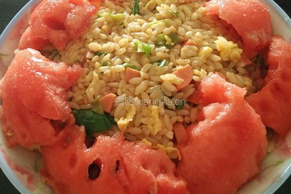黄金什锦炒饭的做法图解8