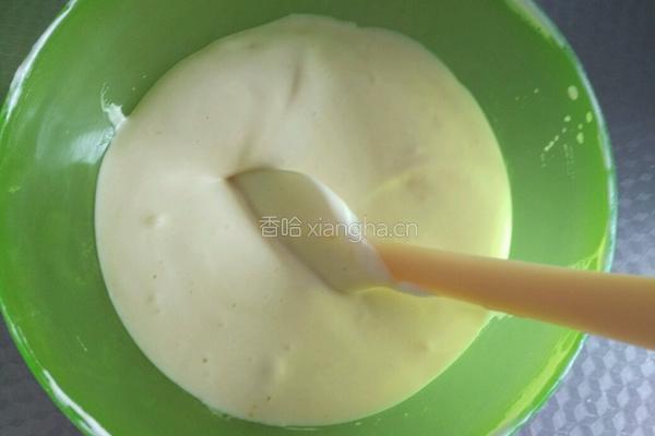 戚风蛋糕胚子（6寸）的做法图解11