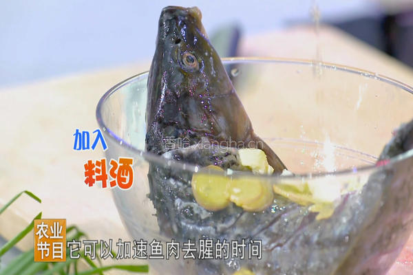 CCTV7食尚大转盘《银丝黄河鲤》的做法图解4