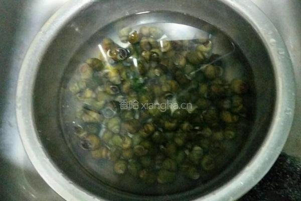 香炒田螺的做法图解1