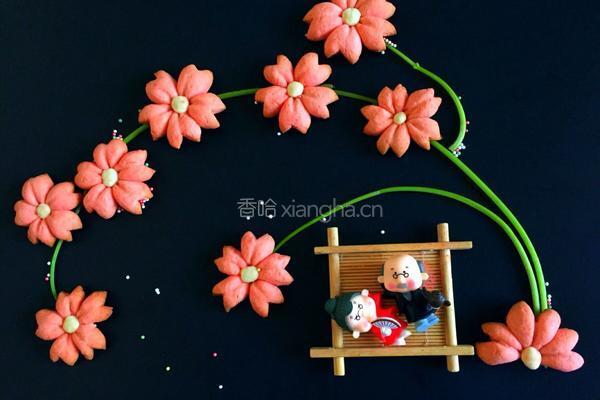 浪漫樱花饼干的做法图解12