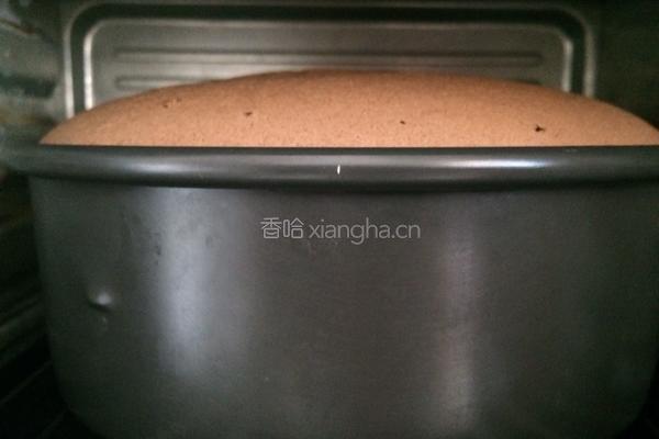 8寸巧克力戚风蛋糕的做法图解10