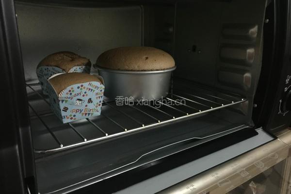 可可戚风蛋糕（5寸）的做法图解14