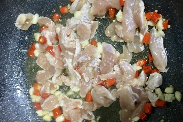莴笋炒肉的做法图解4