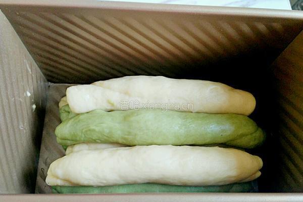 抹茶格子吐司的做法图解9